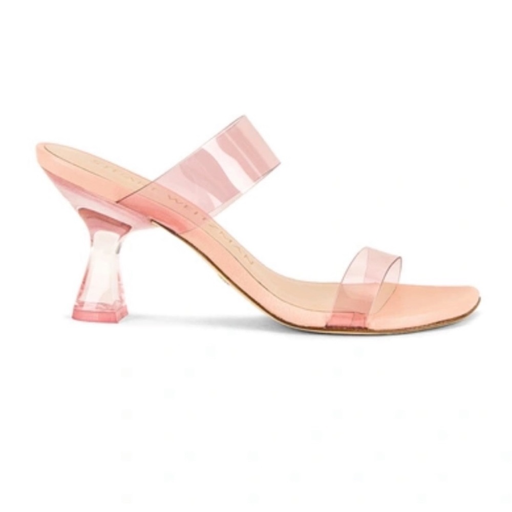 Excellent Condition Stuart Weitzman Kristal Clear Sandals - Picture 6 of 8